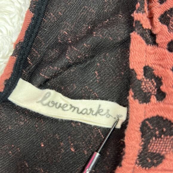 Love Marks dusky rose leopard print drop waist dress, size small - Picture 7 of 8